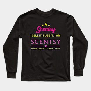 i sell it, i use it, i am scentsy independent consultant Long Sleeve T-Shirt
